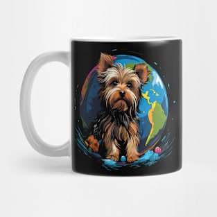 Yorkshire Terrier Earth Day Mug